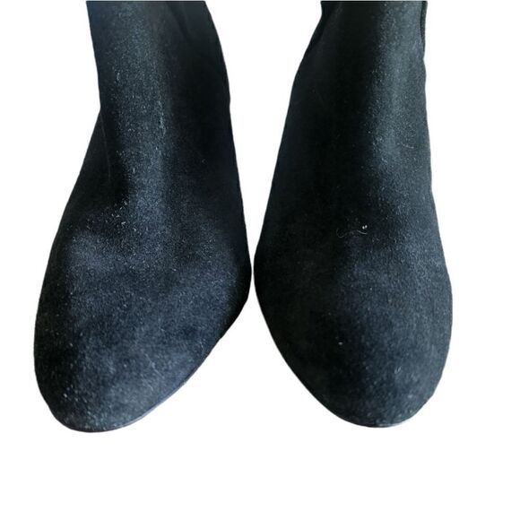 ANTONIO Melani Black and Gold Suede Boots - Picture 5 of 6